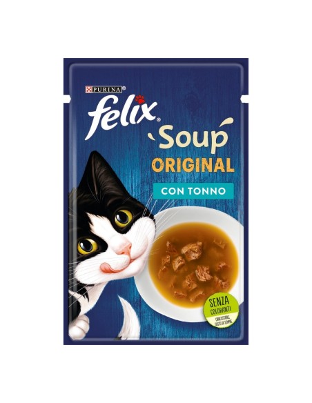 Felix soup tonno gr 48. Cibo Umido Per Gatti