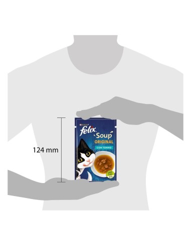 Felix soup tonno gr 48. Cibo Umido Per Gatti