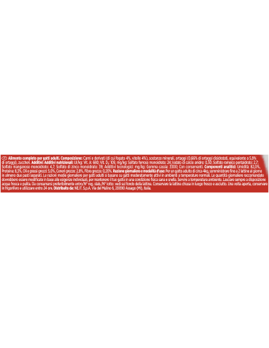 ourmet Fegato Vitello e Verdure gr 195. Cibo Umido per gatti