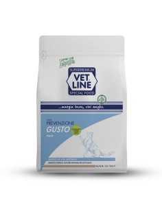 Vet Line Prevenzione Gusto Pesce gr.800. Cibo secco per gatti . 2