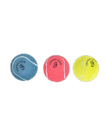 Palle Tennis Colorate xsmall Con squeakers 3 pezzi. Giochi per cani