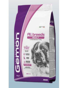Gemon Medium Adult Maiale e Riso kg 3. Crocchette per cani 2