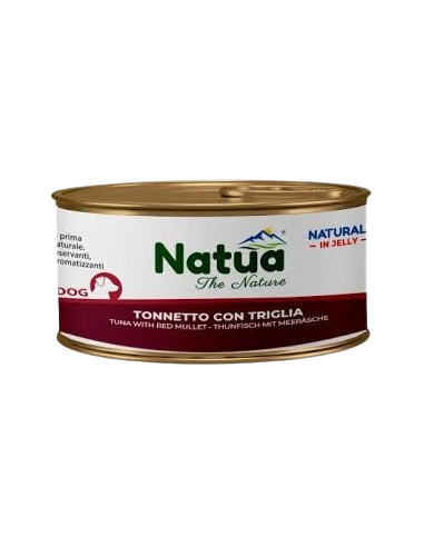 Natua Jelly Dog Tonnetto con Triglia gr.150. Cibo Umido per cani