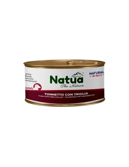 Natua Jelly Dog Tonnetto con Triglia gr.150. Cibo Umido per cani