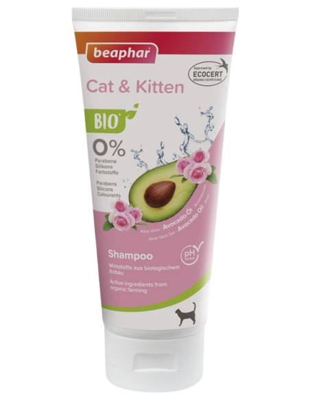 Beaphar Bio Shampoo Gatto 200 ml. Igienici per gatti