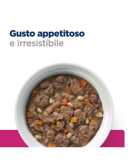 HILL'S FEL.GASTROINTESTINAL BIOME STRESS con verdure GR.82. Diete Cibo umido per gatti .