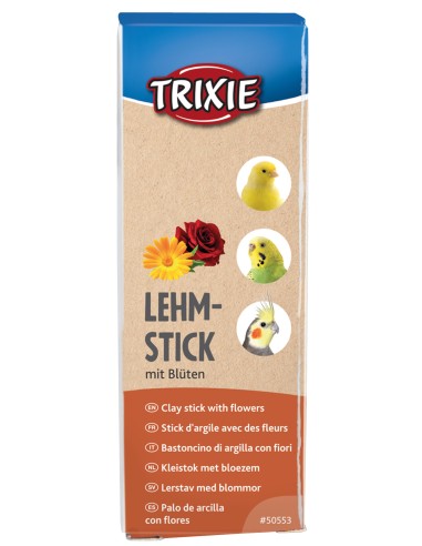 Bastoncino Di Argilla Con Fiori gr 250. Mangime per Uccelli
