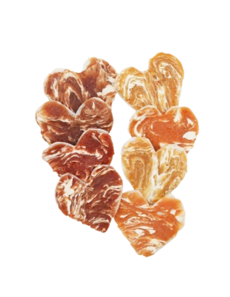 Cuori Assortiti Premium gr 80. Snack per cani