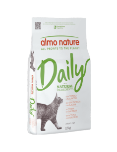 Almo Daily Gatto Tonno e Salmone kg 12. Cibo Secco Per Gatti 2