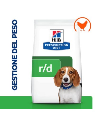 Hill's Canine r/d kg 1,5. Diete . Cibo Secco Per Cani
