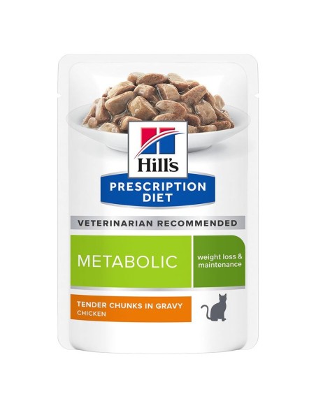 Hill's Feline Metabolic Busta gr 85. Diete. Cibo Umido per gatti