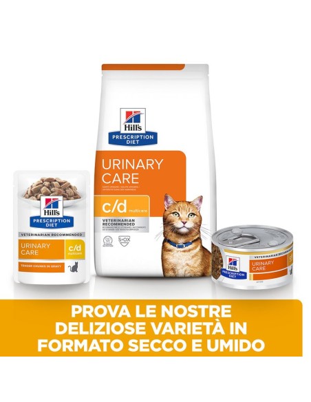 Hill's Felice c/D a pezzetti gr 156. Diete Cibo Umido per gatti.