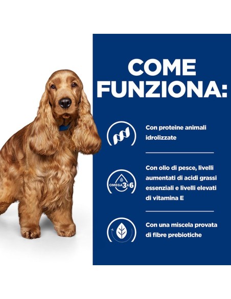 Hill's Canine z/D Allergy and skin care kg 10. Diete . Cibo Secco Per Cani