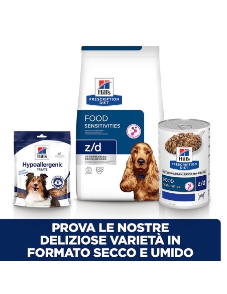Hill's Canine z/D Allergy and skin care kg 10. Diete . Cibo Secco Per Cani