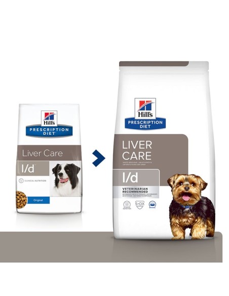 Hill's Canine L/D kg 2. Diete . Cibo Secco Per Cani .