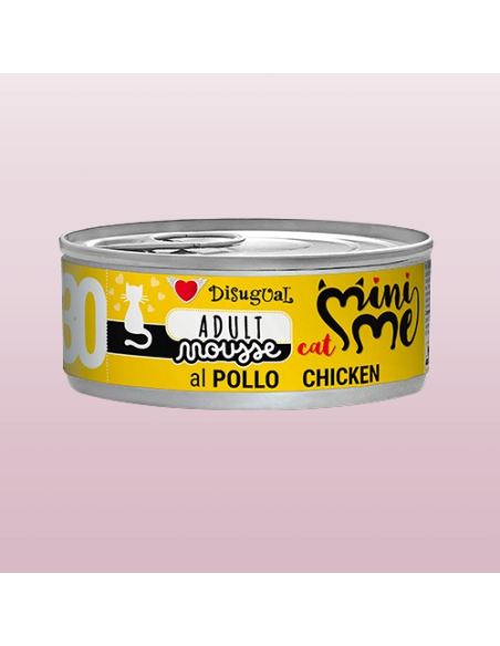 Mini Me 30 Adult Mousse Al Pollo gr 85. Cibo Umido Per Gatti .