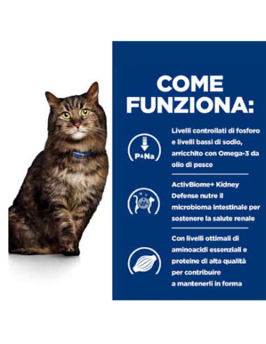 Hill's Feline Crocchette k/D Early Stage kg 1,4. Diete . Cibo Secco per gatti