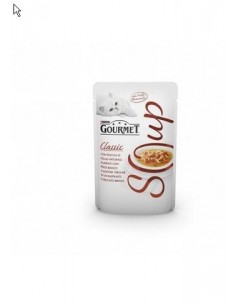 offerta  GOURMET SOUP FIOCCHI DI POLLO CON PESCE GR.40