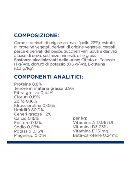 Hill's Feline C/d Busta Pollo Gr 85. Diete Cibo Umido per gatti