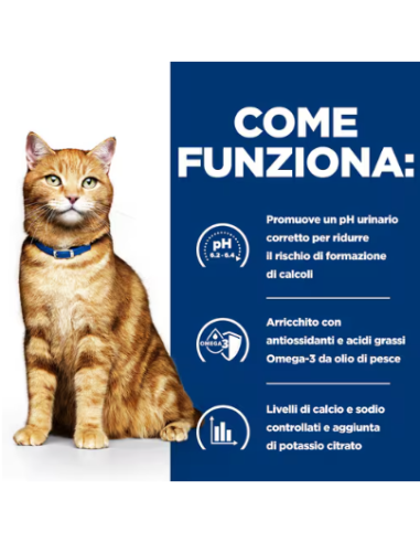 Hill's Feline Croccantini c/D kg 1,5. Diete . Cibo Secco per gatti.