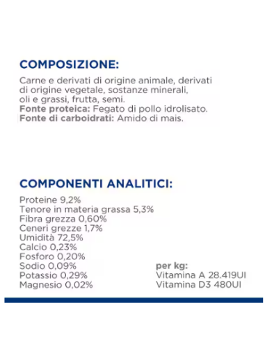 Hill's Feline z/d gr 150. Diete . Cibo Umido Per gatti