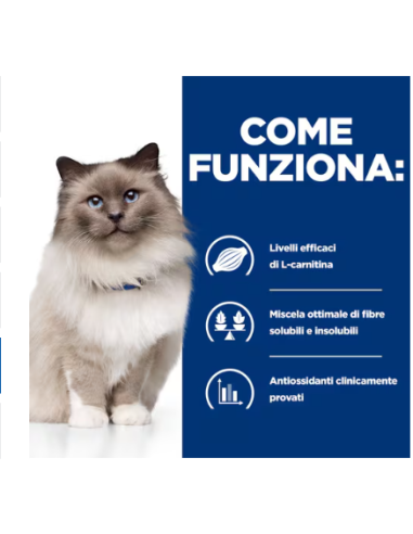 Hill's Feline r/d kg 1,5. Diete Cibo Secco Per Gatti