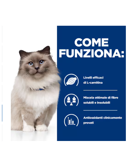 Hill's Feline r/d kg 1,5. Diete Cibo Secco Per Gatti
