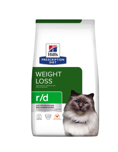 Hill's Feline r/d kg 1,5. Diete Cibo Secco Per Gatti