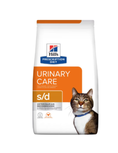 Hill's Feline s/d kg 1,5. Diete Cibo Secco Per Gatti