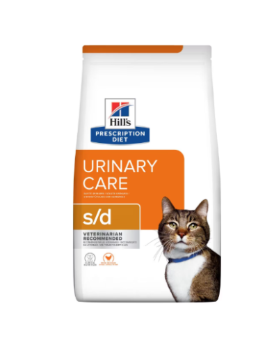 Hill's Feline s/d kg 1,5. Diete Cibo Secco Per Gatti