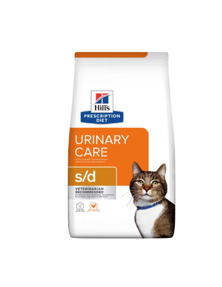 Hill's Feline s/d kg 1,5. Diete Cibo Secco Per Gatti