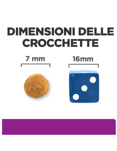 Hill's Croccantini Y/d kg 1,5. Diete Cibo Secco Per Gatti