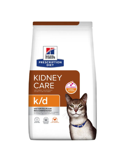 Hill's Feline  K/D GR.400. Diete . Cibo Secco per gatti