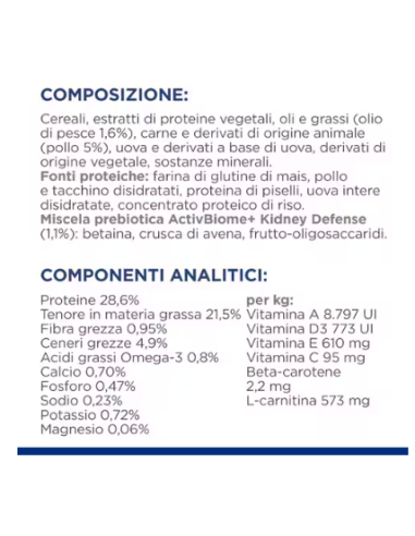 Hill's Feline  K/D GR.400. Diete . Cibo Secco per gatti