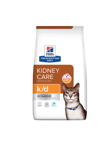 Hill's Feline K/D Tonno gr 400. Diete . Cibo Secco per Gatti