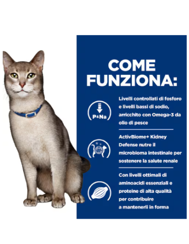 Hill's Feline K/D Tonno gr 400. Diete . Cibo Secco per Gatti