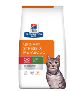 Hill's Feline c/d Urinary Stress + Metabolic kg 1,5. Diete . Cibo Secco Per Gatti . 2
