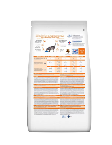 Hill's Feline C/D Urinary Stress + Metabolic Pollo KG.3. Diete per gatti