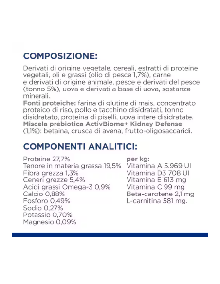 Hill's Feline k/d kg 3. Diete per gatti