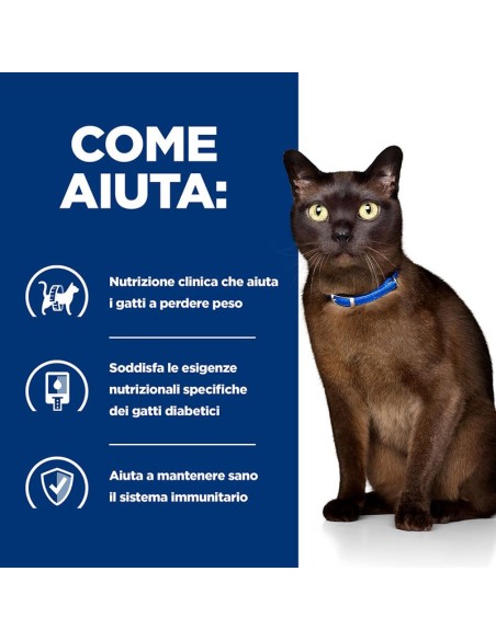 Hill's Feline m /d gr 156. Diete Cibo Umido Per Gatti