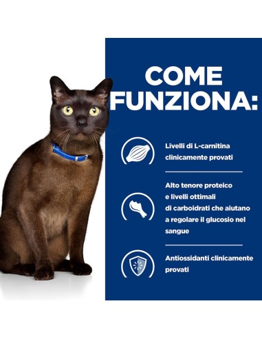 Hill's Feline m /d gr 156. Diete Cibo Umido Per Gatti