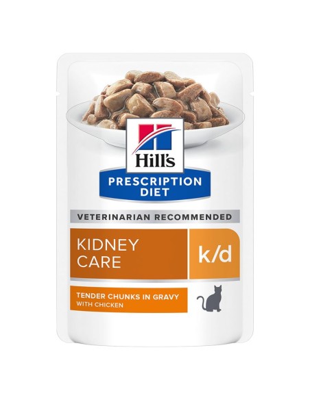 Hill's Feline k/d Busta pollo gr 85. Diete Cibo Umido Per gatti
