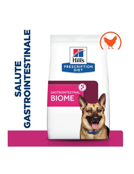 Hill's Canine Gastrointestinal Biome kg 1,5. Diete Cibo Secco Per Cani