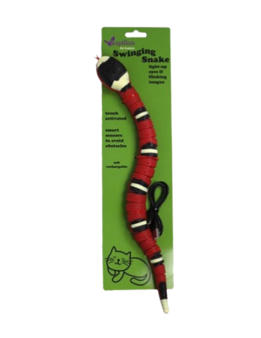 Serpente Guizzante cm 40. Giochi per gatti