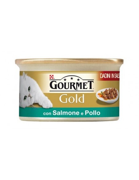 GOURMET GOLD DAD. SALM./POLLO GR.85..