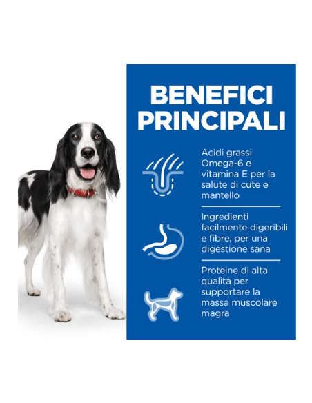 Hill's Canine Mantenimento Tonno e Riso kg 2,5. Crocchette per cani