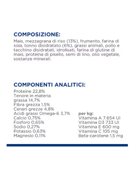 Hill's Canine Mantenimento Tonno e Riso kg 2,5. Crocchette per cani