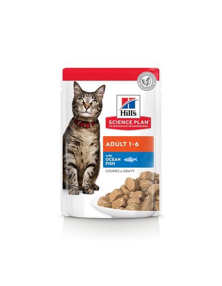 Hill's Feline Busta Adult Pesce gr 85. Cibo Umido Per Gatti