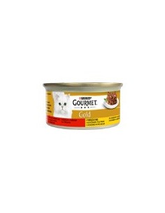 GOURMET GOLD INTRECCI DI GUSTO MANZO E POLLO GR.85 PROMO