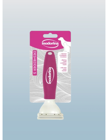 Inodorina Deshedder Misura Small . Toelettatura per Cani.